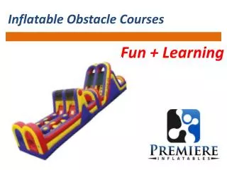 Inflatable Obstacle Courses Fun and Learning
