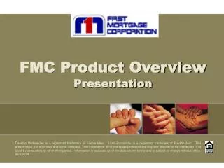 FMC Product Overview Presentation
