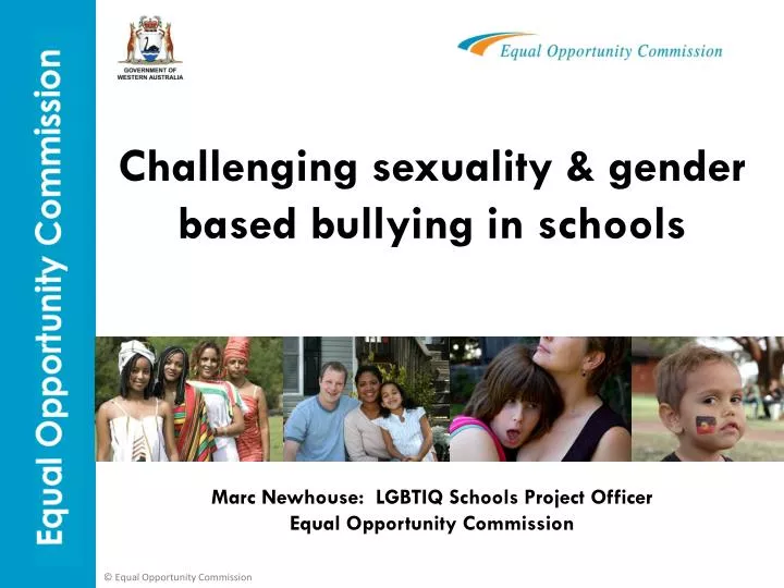 challenging sexuality gender based bullying in schools