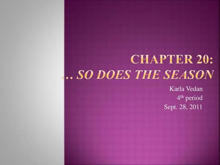 chapter 20 so does the season