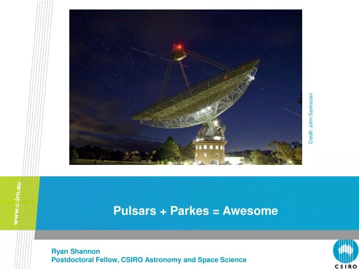 pulsars parkes awesome