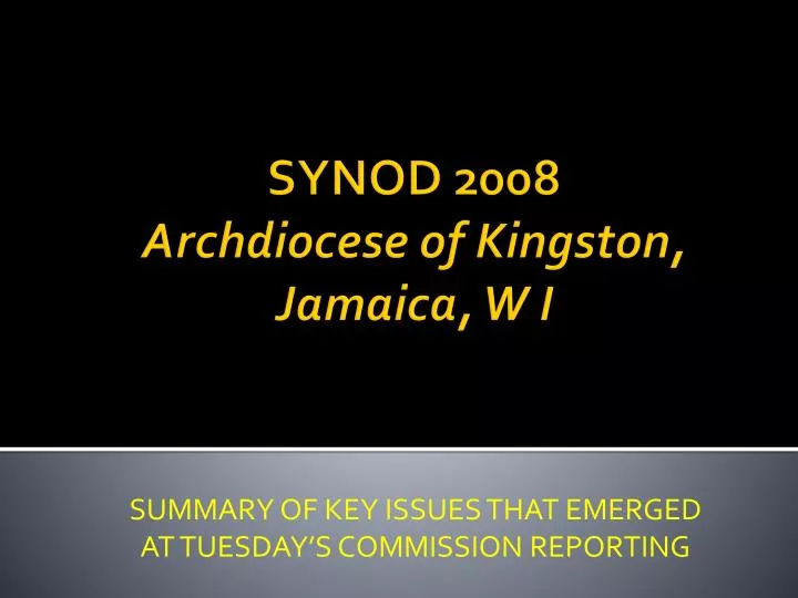 summary of key issues that emerged at tuesday s commission reporting