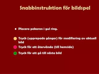 snabbinstruktion f r bildspel