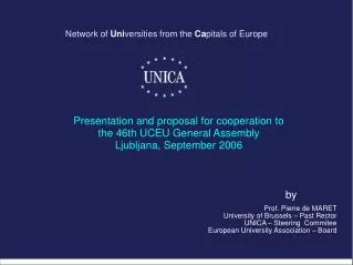 Network of Uni versities from the Ca pitals of Europe