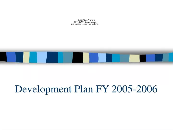 development plan fy 2005 2006