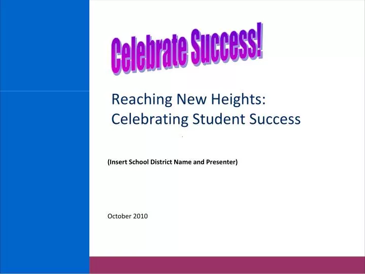reaching new heights celebrating student success