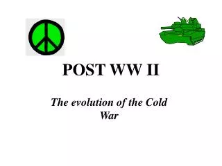 POST WW II