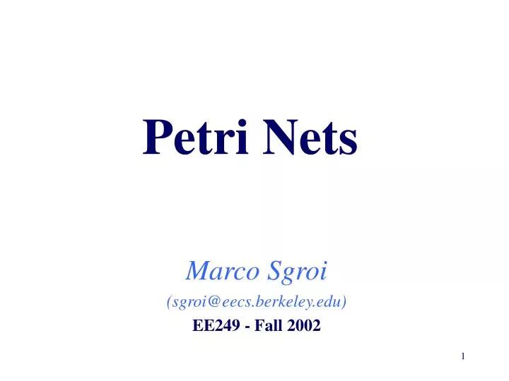 petri nets