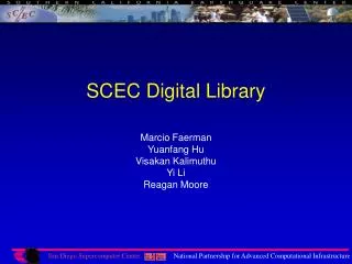 SCEC Digital Library