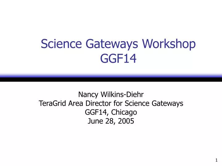 science gateways workshop ggf14