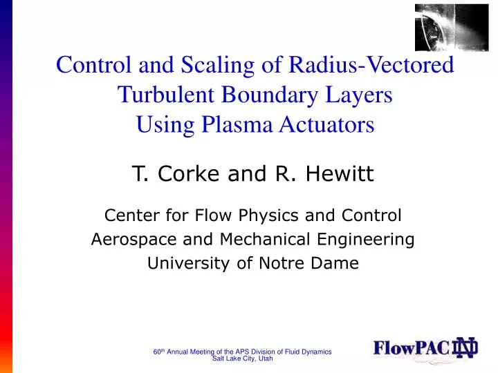 control and scaling of radius vectored turbulent boundary layers using plasma actuators