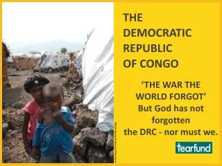 THE DEMOCRATIC REPUBLIC OF CONGO
