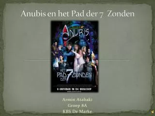 anubis en het pad der 7 zonden