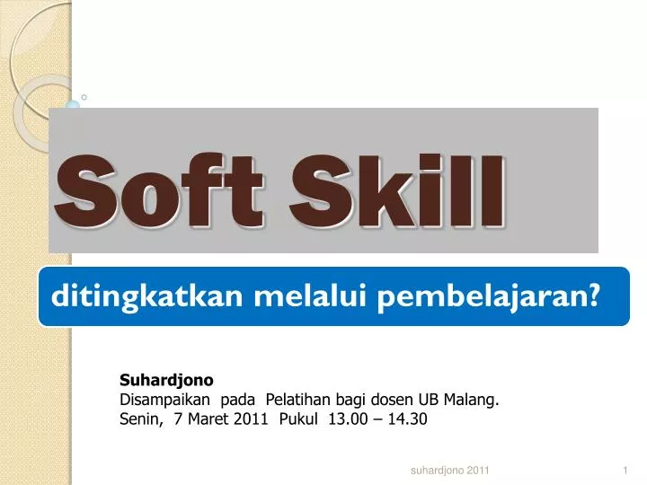 soft skill