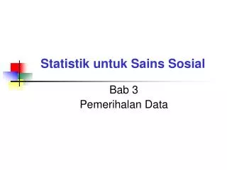 bab 3 pemerihalan data