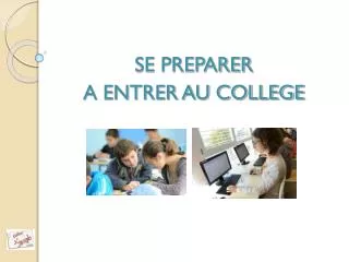 se preparer a entrer au college