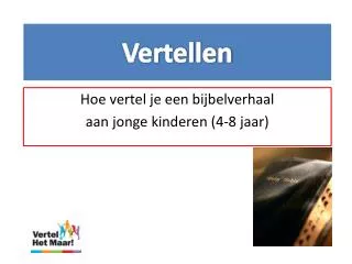 vertellen