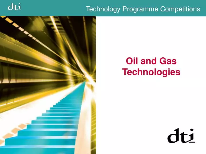 oil and gas technologies