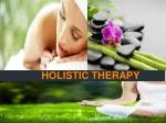 Holistic Therapy - slide 1