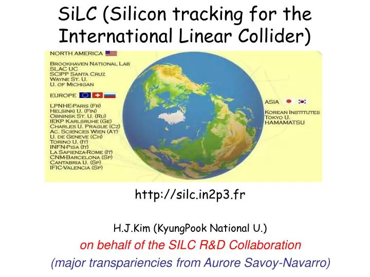 silc silicon tracking for the international linear collider