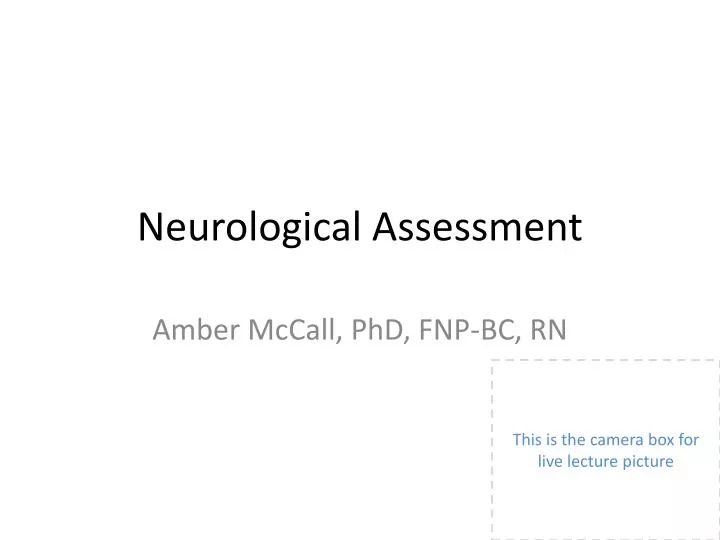 neurological assessment