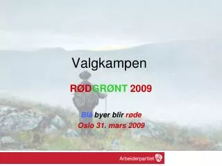 valgkampen