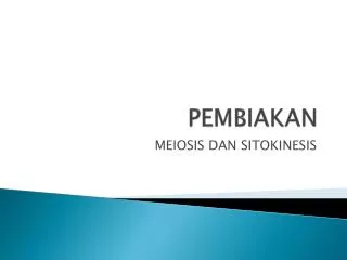 pembiakan