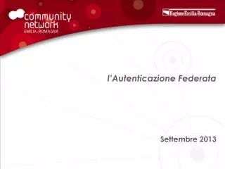 l autenticazione federata