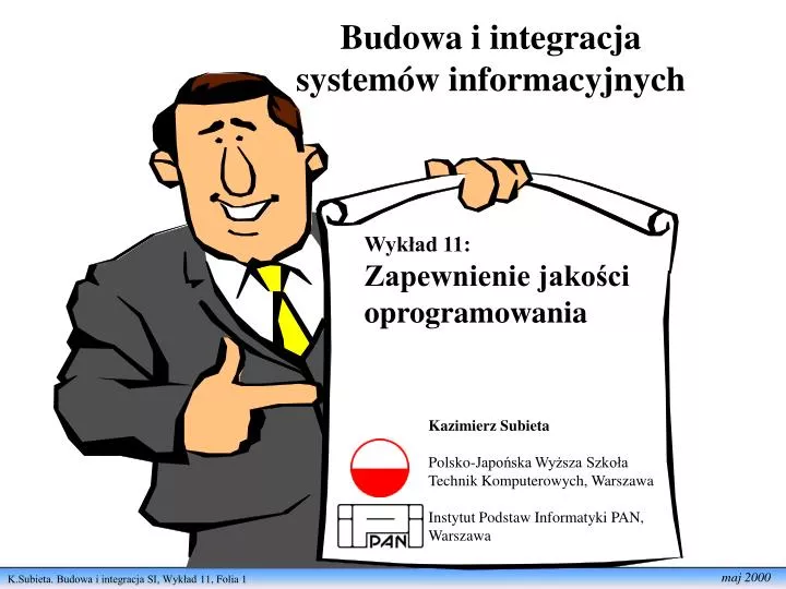 budowa i integracja system w informacyjnych