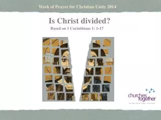 Week of Prayer for Christian Unity 2014