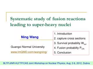 Systematic study of fusion reactions leading to super-heavy nuclei