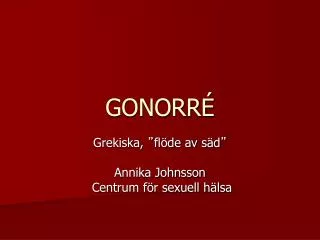 gonorr