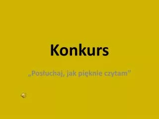 konkurs