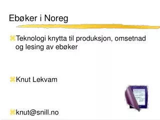 eb ker i noreg