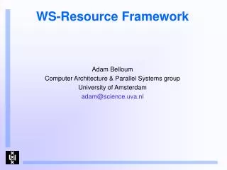 WS-Resource Framework