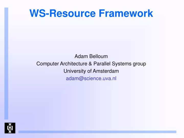 ws resource framework