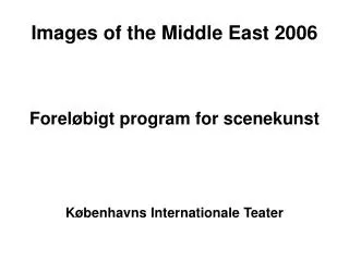 images of the middle east 2006