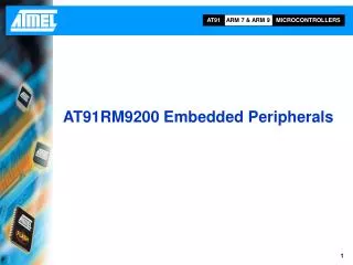 AT91RM9200 Embedded Peripherals