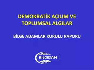 demokrat k a ilim ve toplumsal algilar