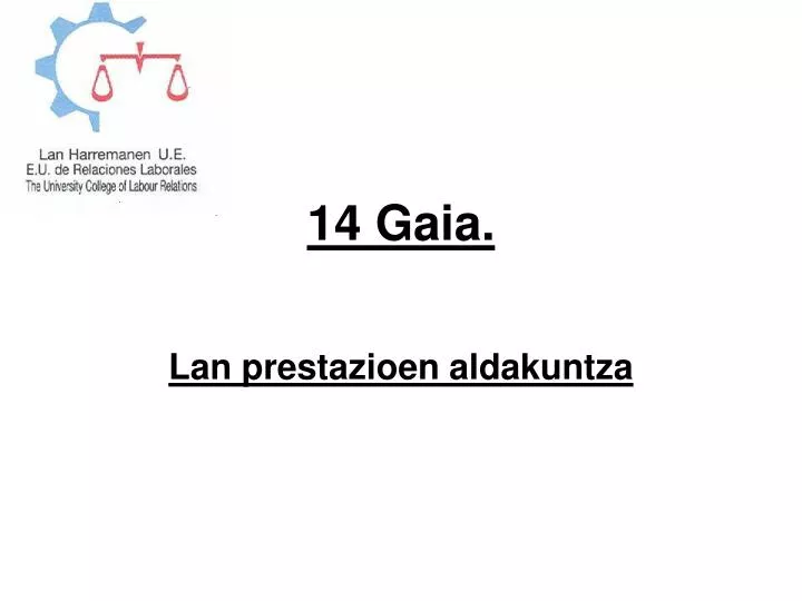 14 gaia