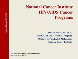 National Cancer Institute HIV/AIDS Cancer Programs