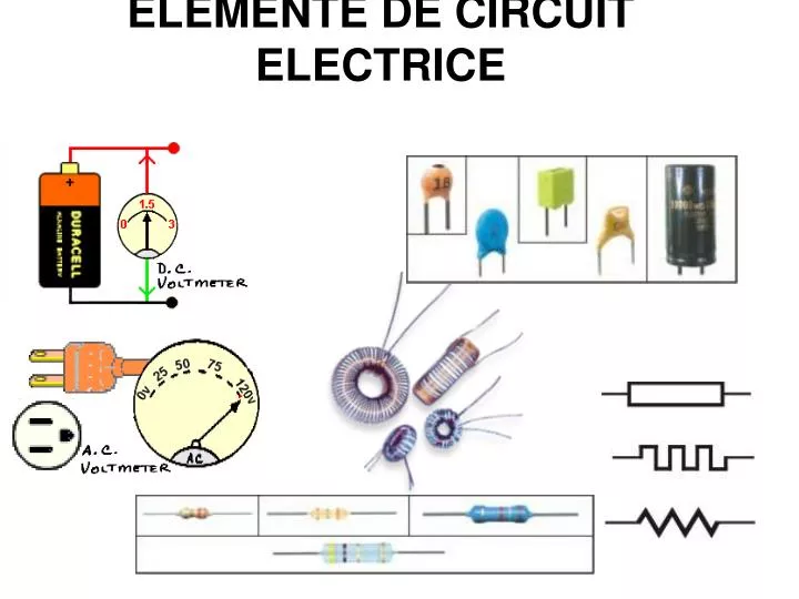 elemente de circuit electrice