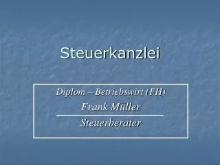 steuerkanzlei