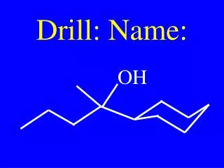 Drill: Name: