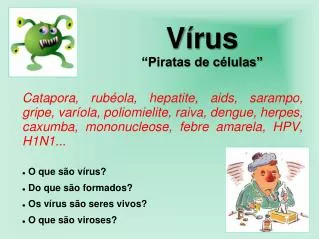 v rus piratas de c lulas