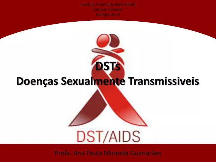 dsts doen as sexualmente transmissiveis