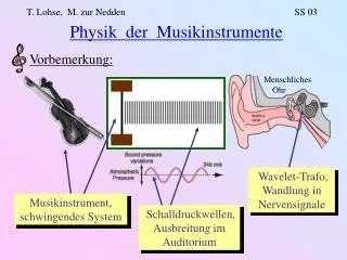 physik der musikinstrumente
