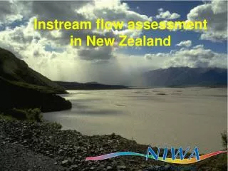 Instream flow assessment in New Zealand