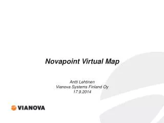 novapoint virtual map