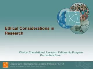 Ethical Considerations in Research